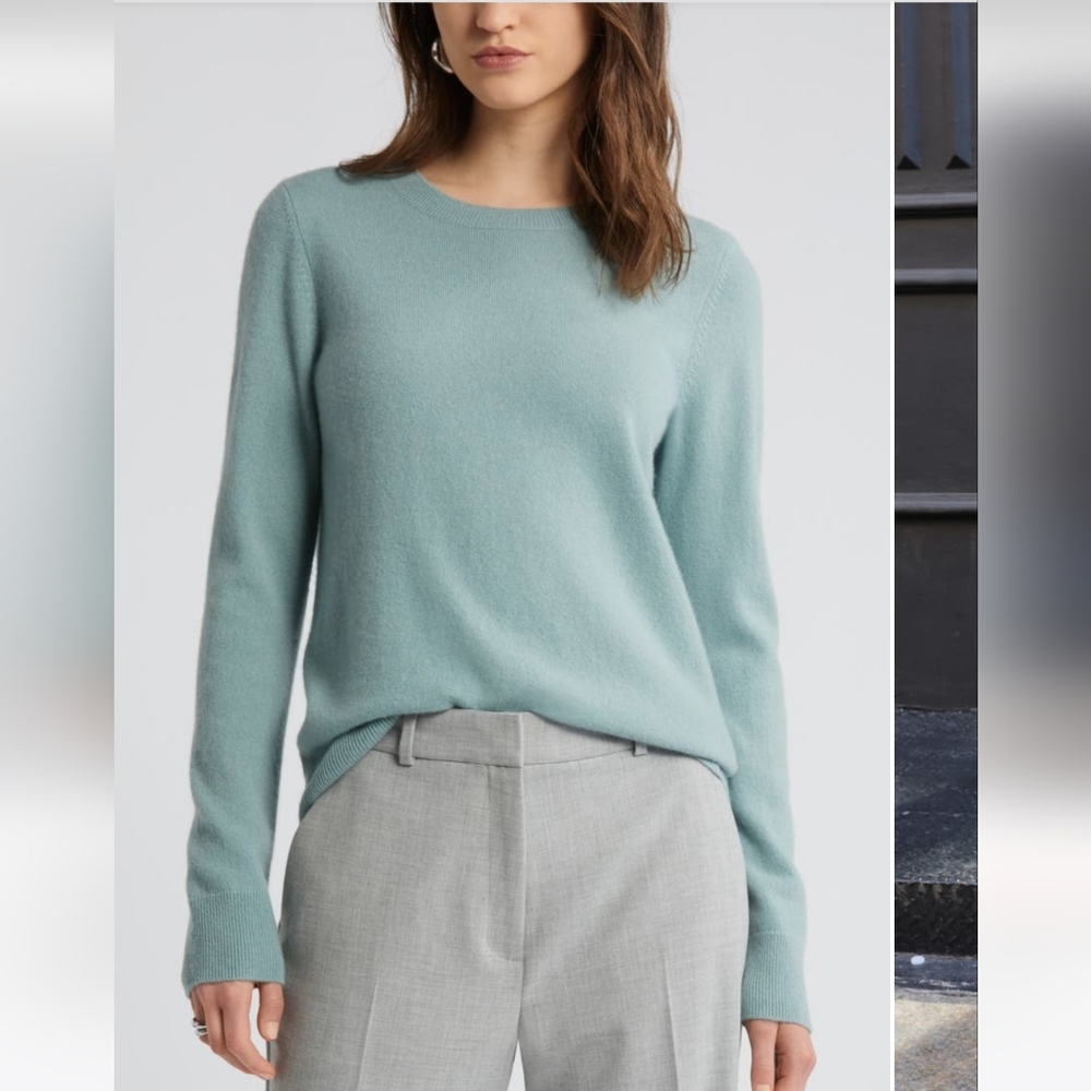 Nordstrom cashmere crewneck sweater